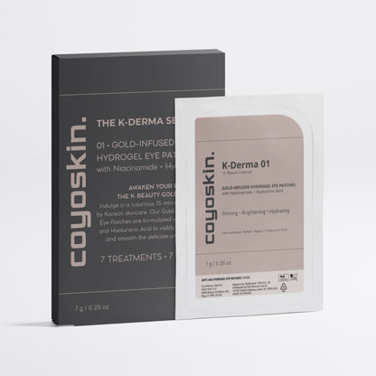 K-DERMA 01 — Gold-Infused Hydrogel Eye Patches