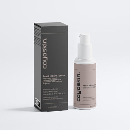 Reset Bloom Sérum — Alternative Naturelle au Rétinol